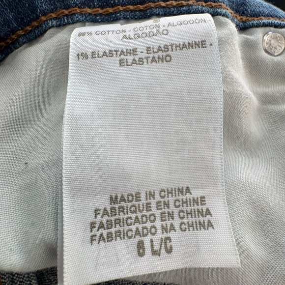 Women's 505 Levi’s Straight Leg Denim Blue Jeans - Picture 10 of 11